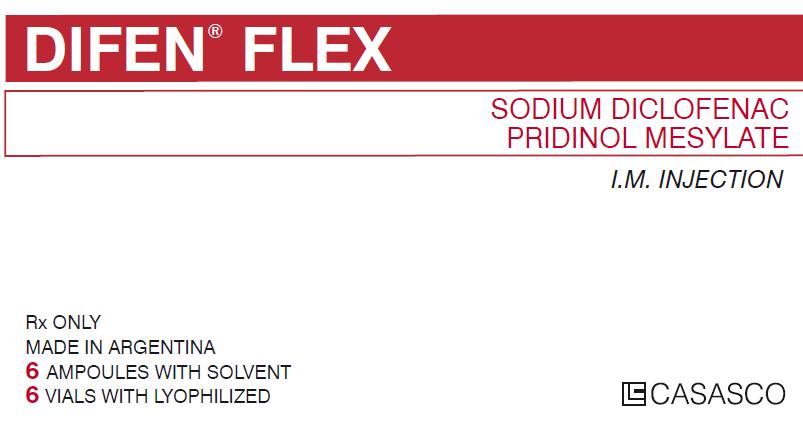 Difen Flex Ampoules with solvent